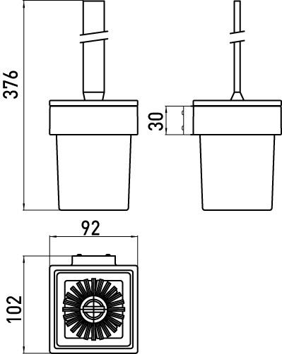 4215 001 00 Ершик Emco Vara Santreyd  - Вид №2
