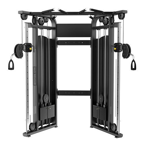 BW-1017 Bronze gym -1017 двойная регулируемая тяга Bronze Gym BW 