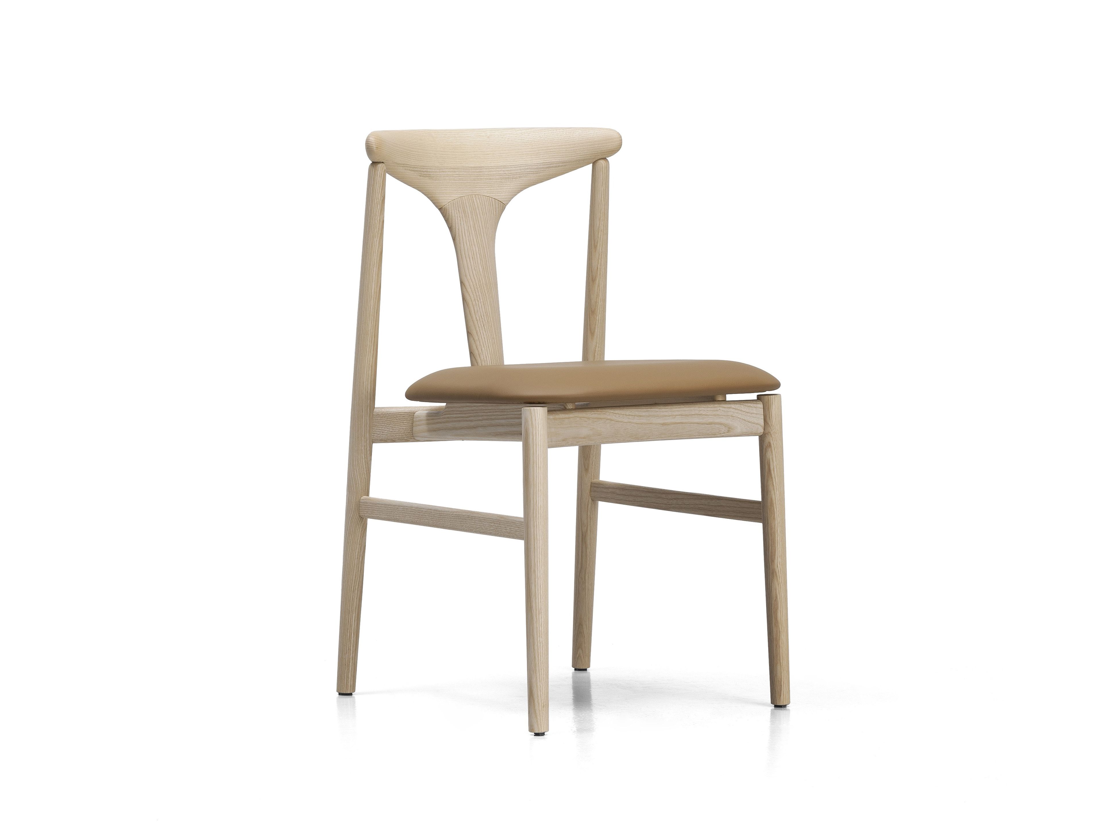 Деревянный стул с мягким сиденьем Kristalia Tonbo ARCH-00072992 - Вид №1