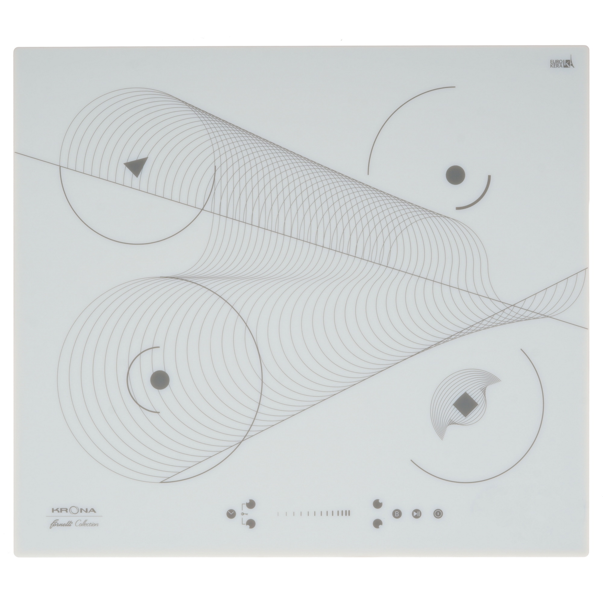 8191603 Индукционная варочная поверхность KRONA MERIDIANA 60 WH KRONA1 STDN-0023934