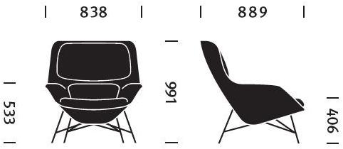 Herman Miller Кресло из ткани Striad sun-id-1510018 - Вид №5