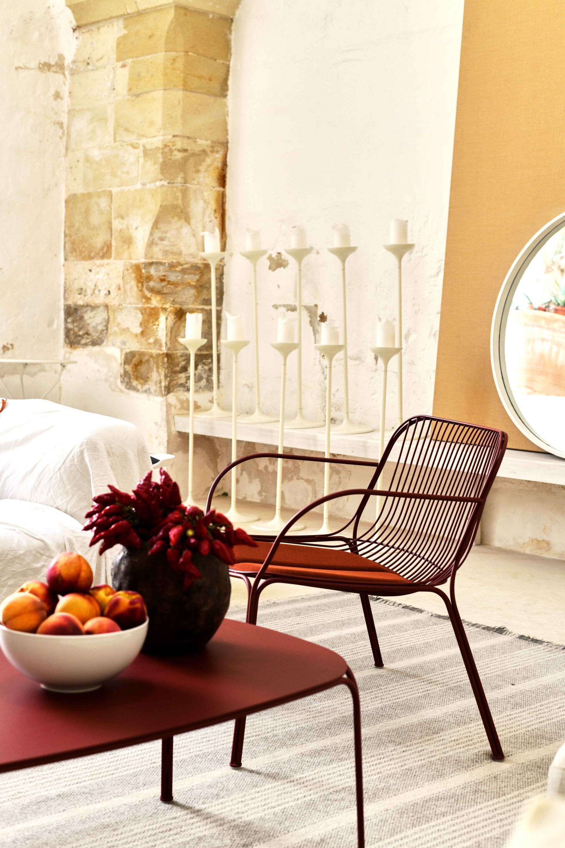 Прямоугольный садовый столик из оцинкованной стали Kartell Hiray ARCH-00094326 - Вид №5