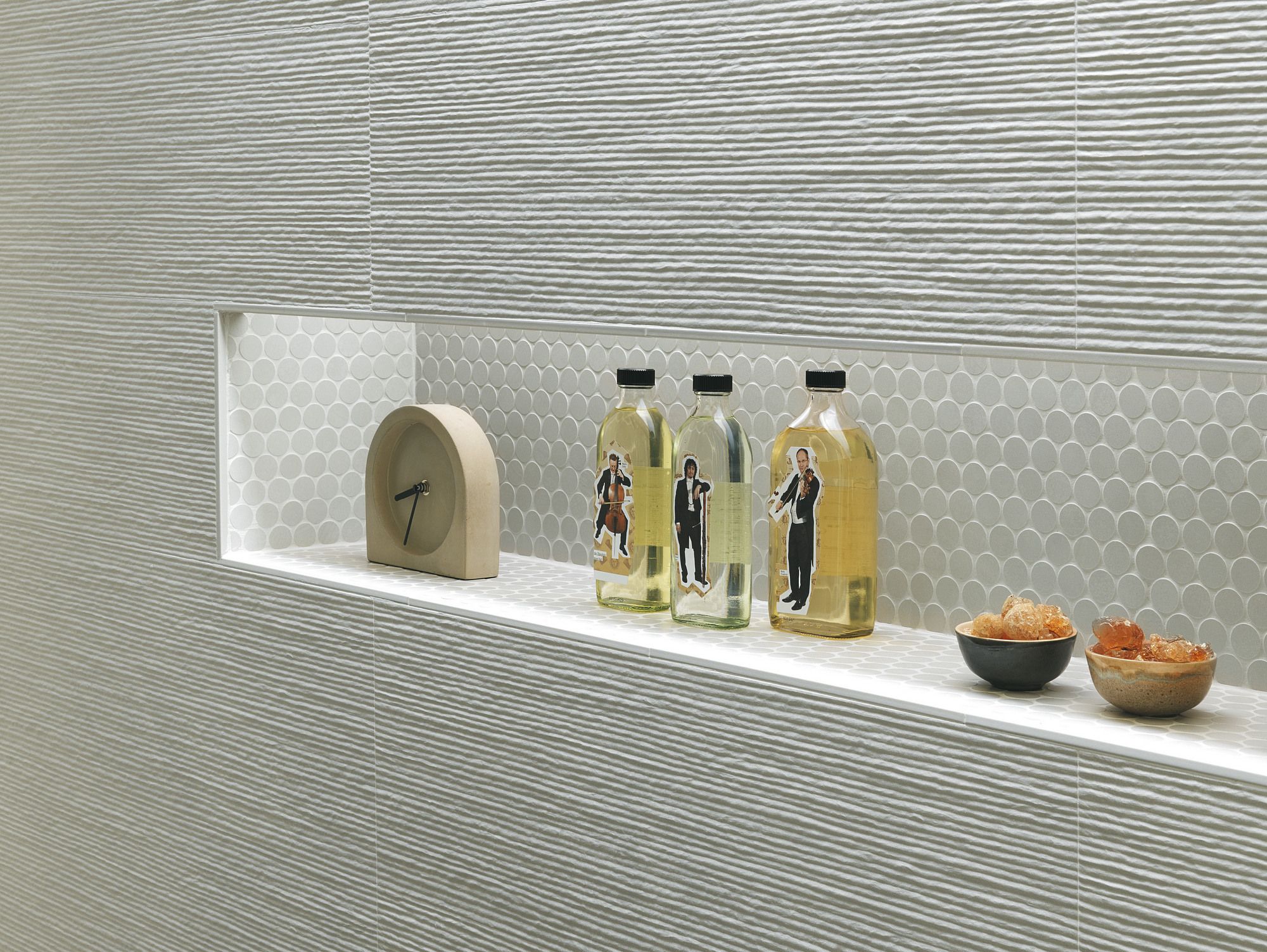 Белая паста керамическая мозаика FAP ceramiche Color Line ARCH-00138727 - Вид №2