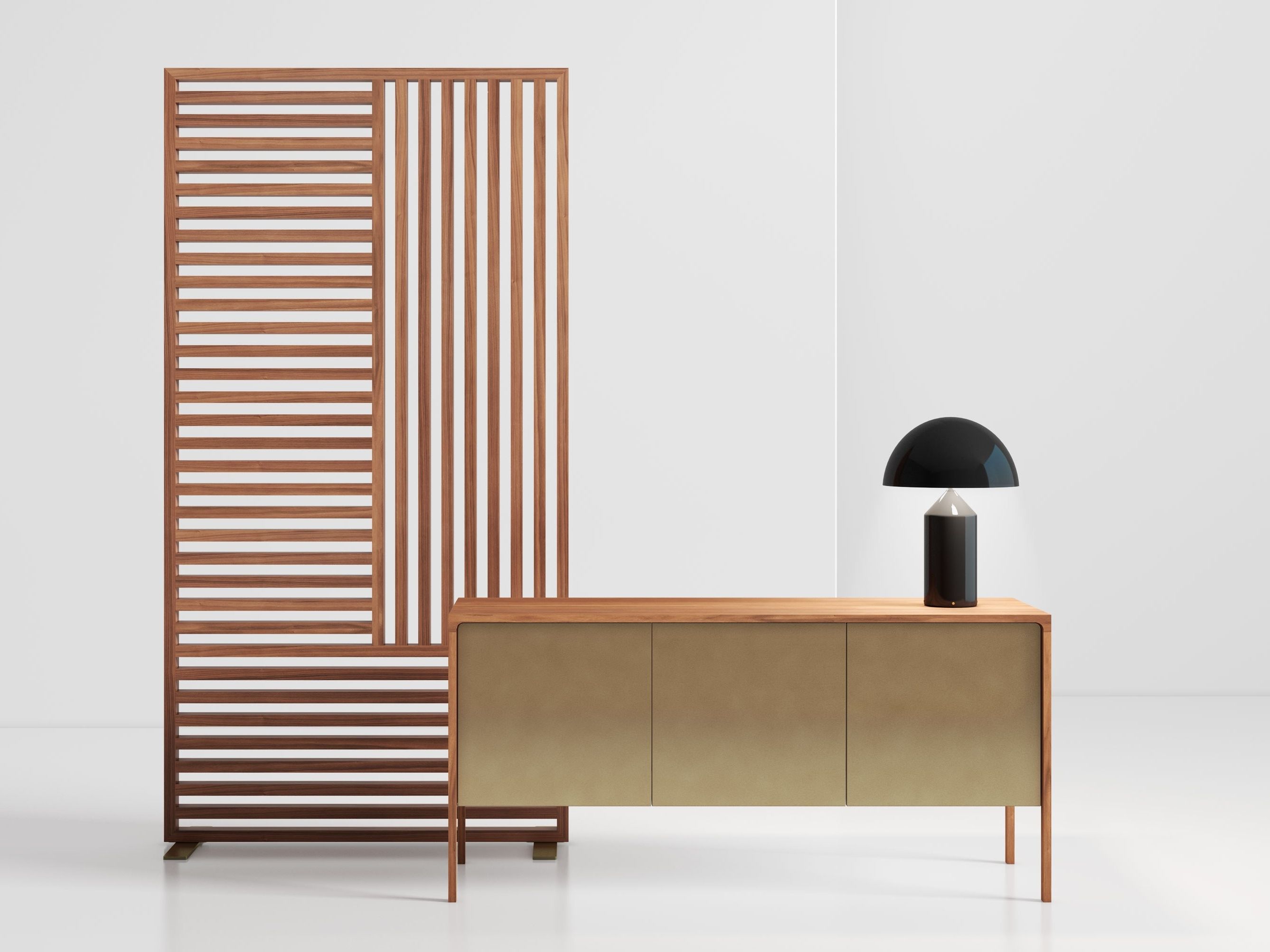 Деревянный шкаф с распашными дверями Punt Tactile ARCH-00143077 - Вид №6