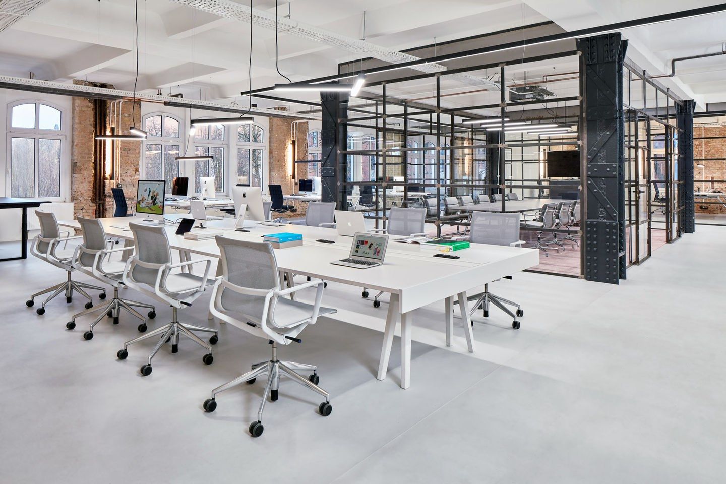 5 спиц подлокотник кожаный поворотный операционный офисный стул VITRA Eames Soft Pad Group ARCH-00124733 - Вид №11