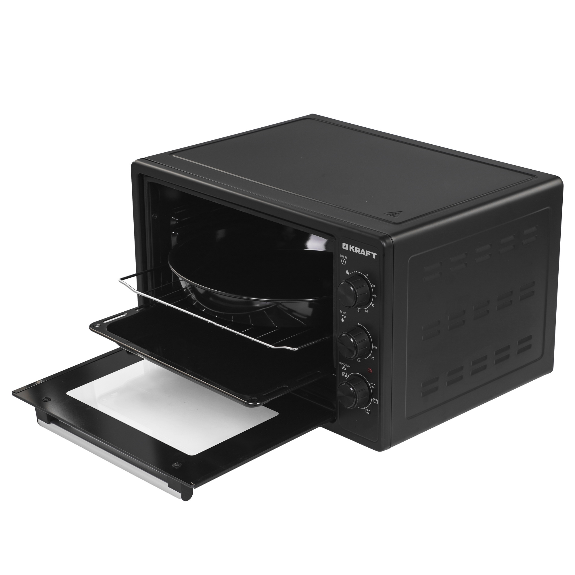 9265946 Мини-печь Kraft KN-MO 3904 FRKBL черный STDN-0120294 - Вид №4