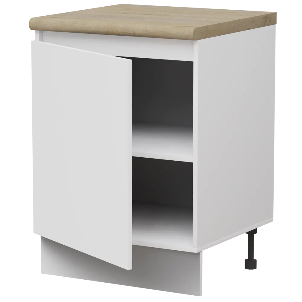 Кухонный шкаф Santreyd Миус - белый напольный для современной кухни 89394534 STLM-1511873 - Вид №1