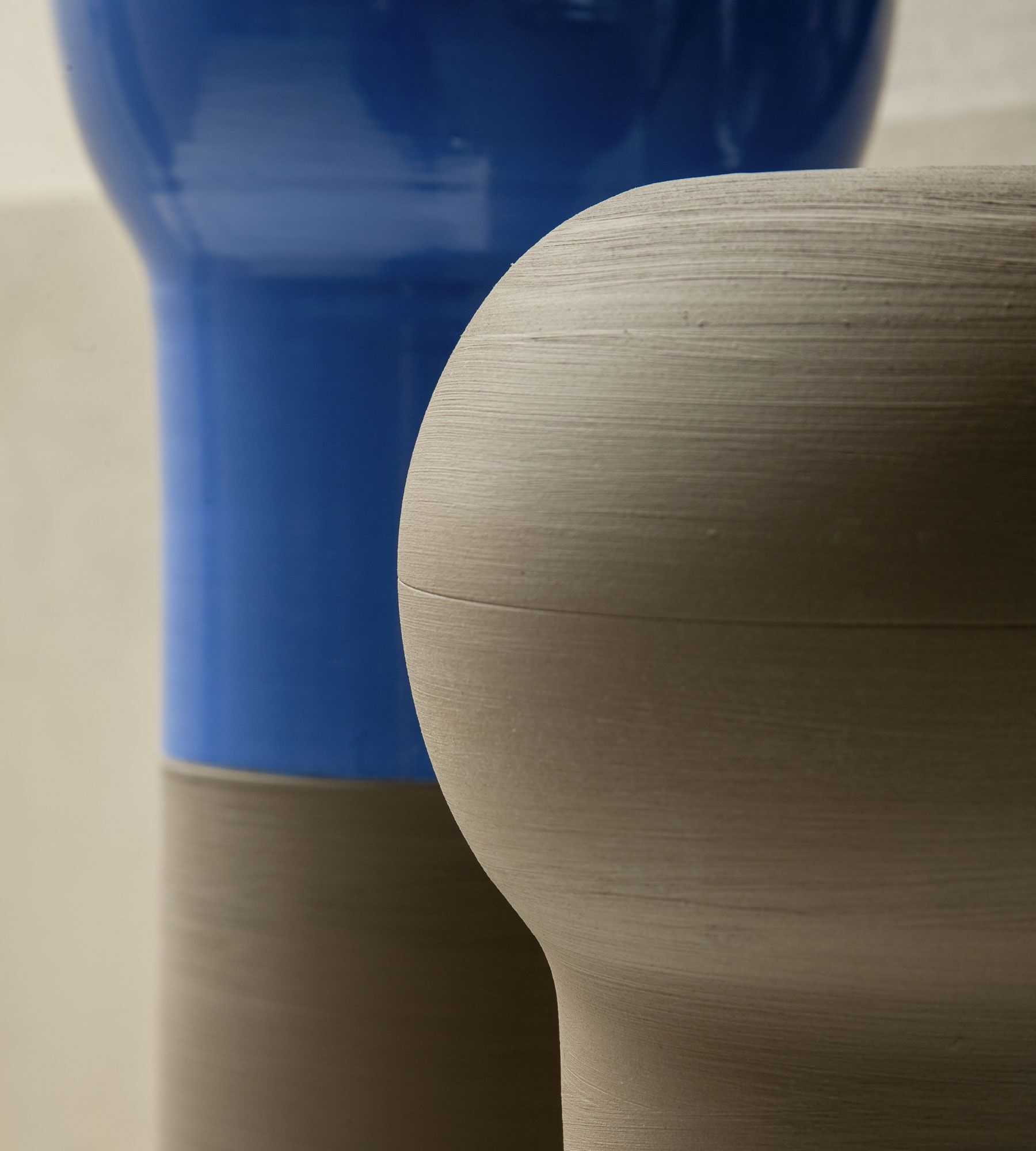 Глиняная ваза ручной работы Morica Design IBISCO JARDIN ARCTIQUE ARCH-00124773 - Вид №5