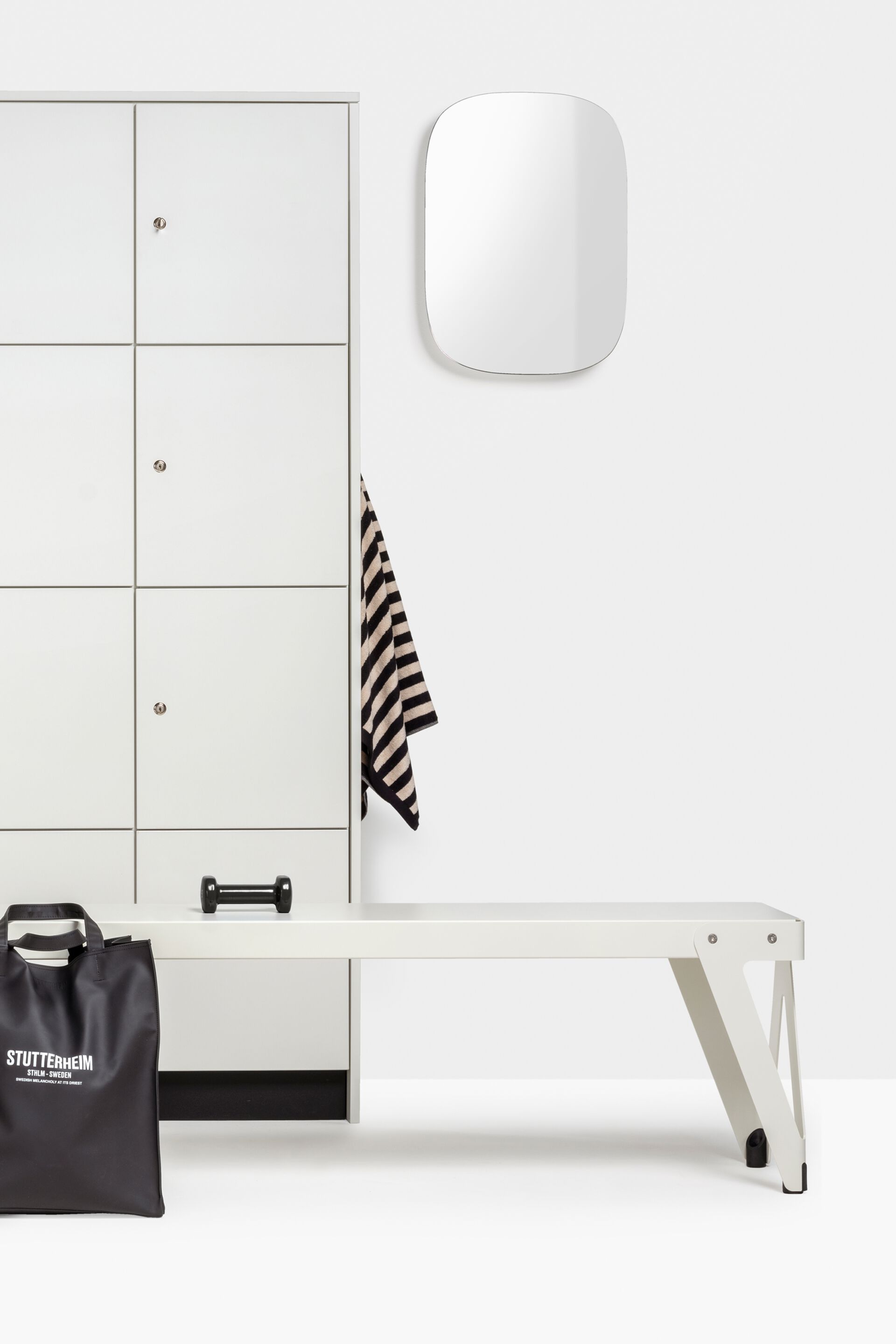 Настенное стеклянное зеркало FUNCTIONALS слайд ARCH-00054192 - Вид №32