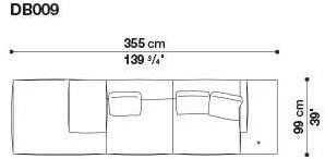 B&B Italia Кожаный диван Dock sun-id-1441060 - Вид №26