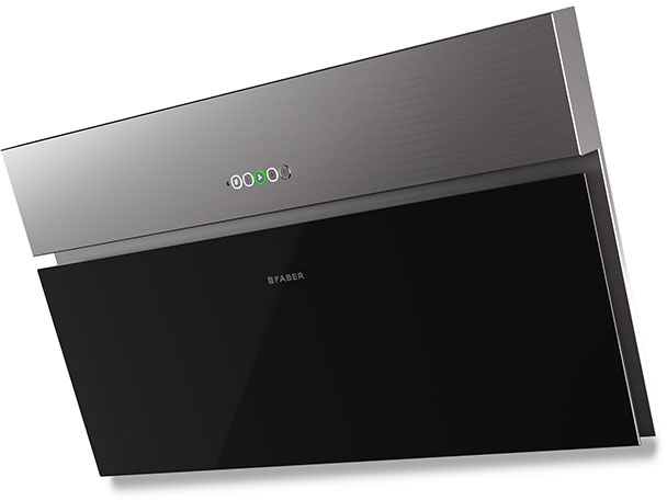 330.0543.437 Best, настенные onyx-v bk glass/x a90 Faber 