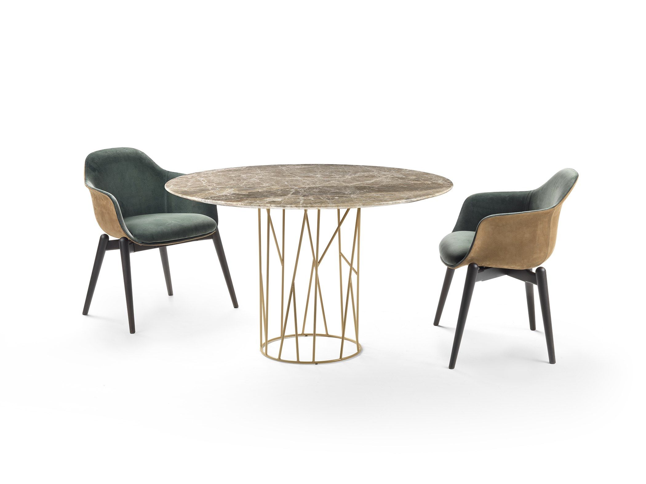 Мраморный прямоугольный стол для гостиной Marelli Twig ARCH-00078818 - Вид №1