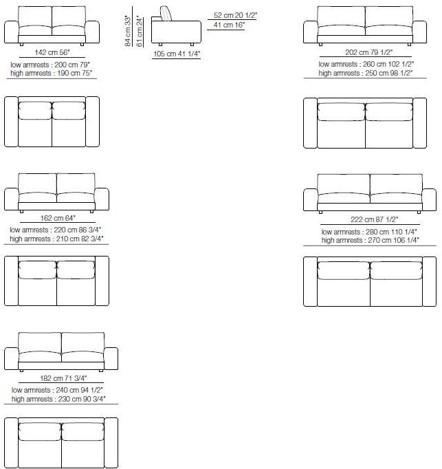 arflex Модульный тканевый диван Lee sun-id-1465811 - Вид №2