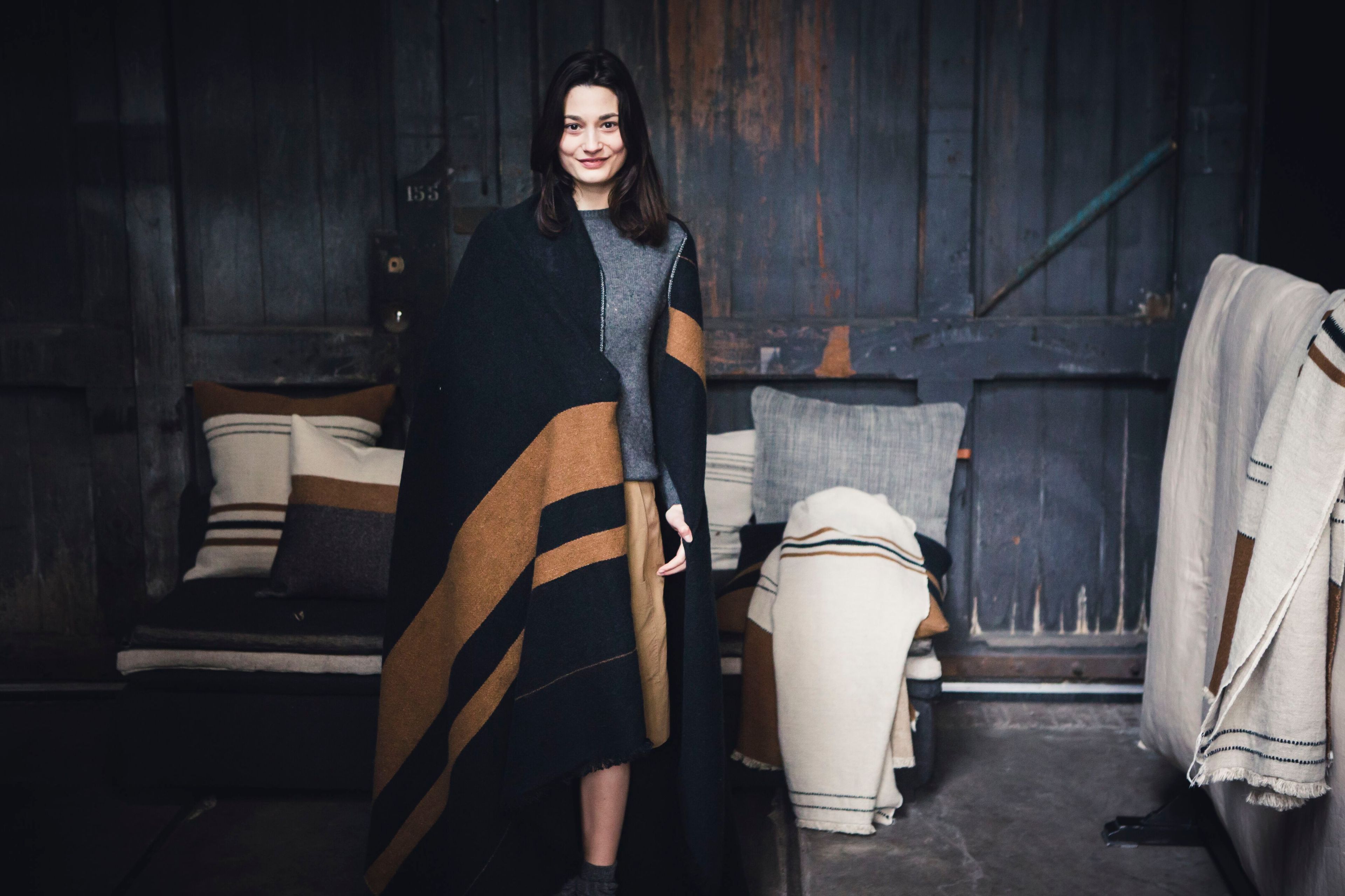 Одеяло из льна и шерсти Libeco Home Оскар ARCH-00126395 - Вид №1