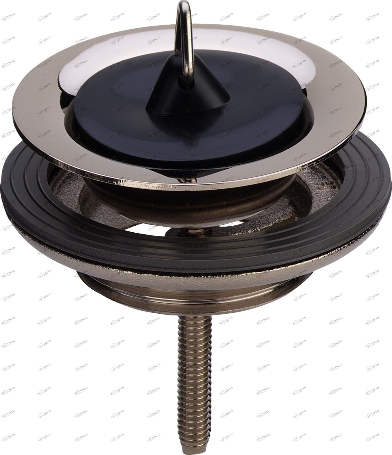 Канализационная арматура  Сифоны для умывальников и биде  Сифоны и выпуски для умывальников  Универсальные и донные клапаны VIEGA 129 286 2) Модель 5121 Santreyd 