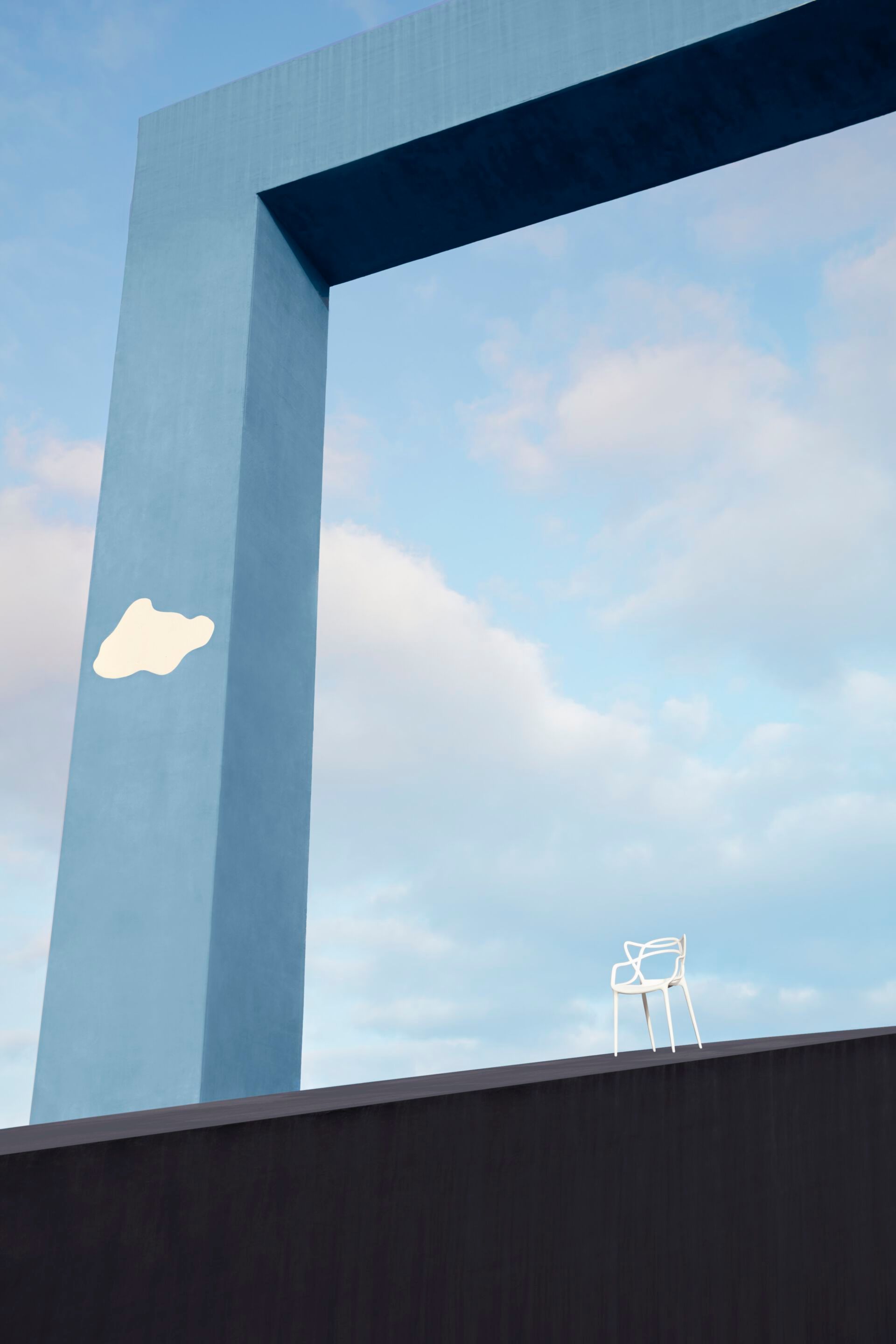 Штабелируемый стул из инженерного пластика с подлокотниками Kartell Masters ARCH-00054309 - Вид №36