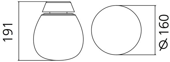 Artemide Настенный светильник / потолочный светильник из дутого стекла Empatia sun-id-1356877 - Вид №5