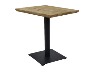 Квадратный дубовый стол