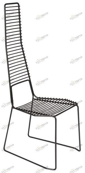 Casamania & Horm Металлический стул-санки с высокой спинкой Alieno sun-id-1504311