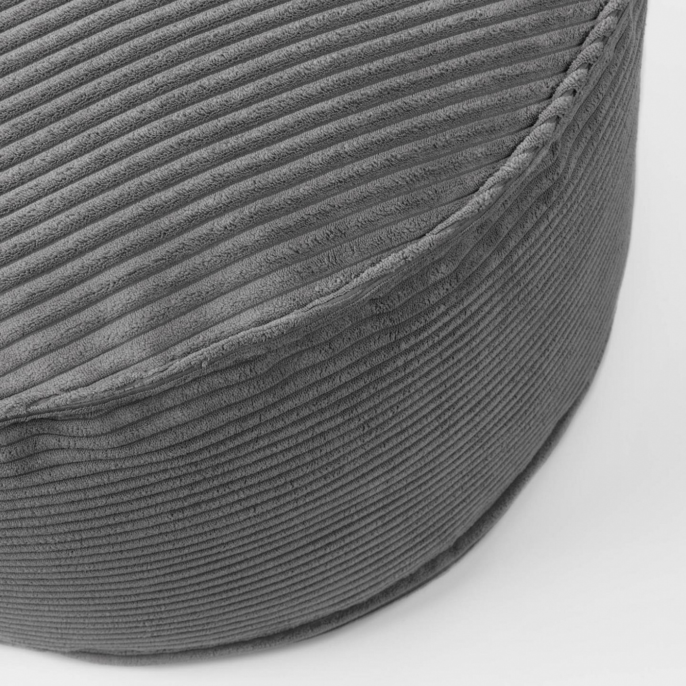 075396 Пуф Zizi Ø60 серый La Forma Wilma  - Вид №1