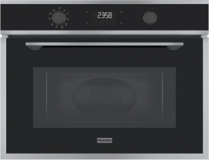 131.0606.104 Better, электрический компактный духовой шкаф с свч, 595х455х554, серия maris, 40л, 7 функций, автоматическое приготовление(5 программ), жк дисплей с сенсорным управлением, нержавеющая сталь/черный Franke Franke Maris
