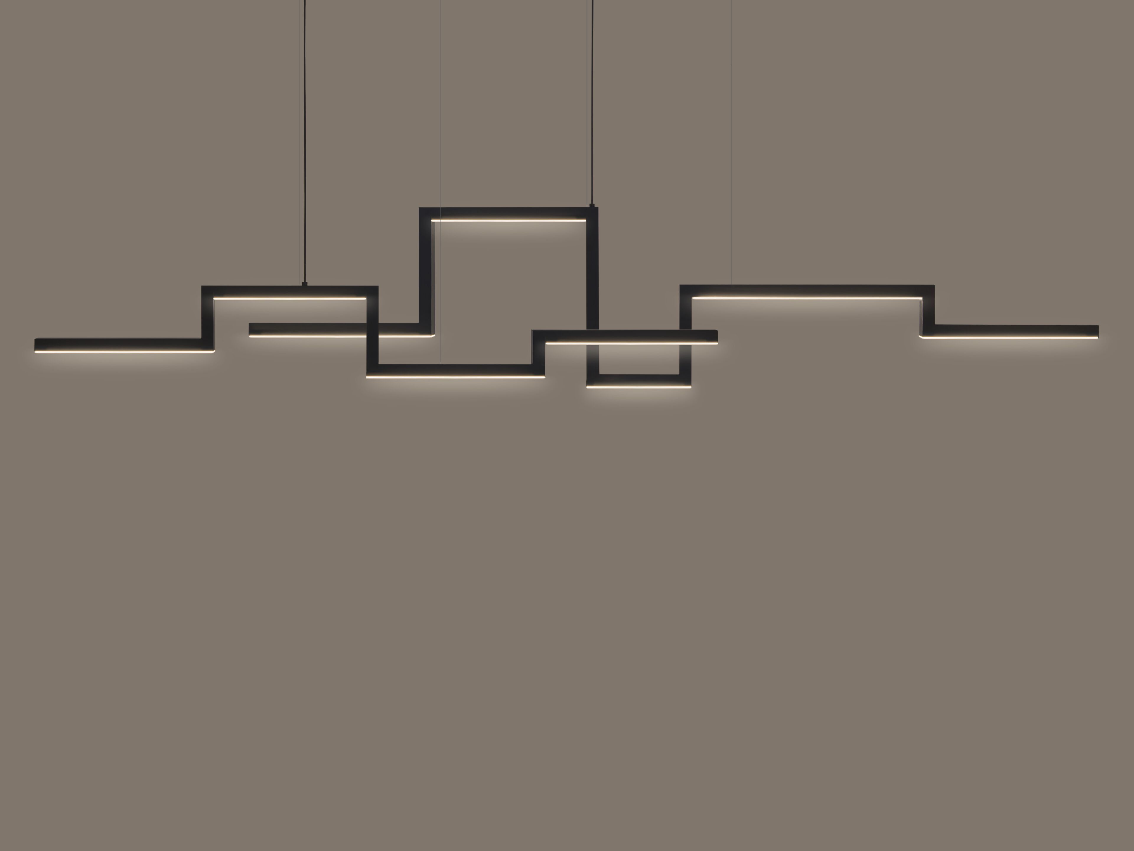 Металлический светодиодный подвесной светильник ILFARI Artys ARCH-00150169