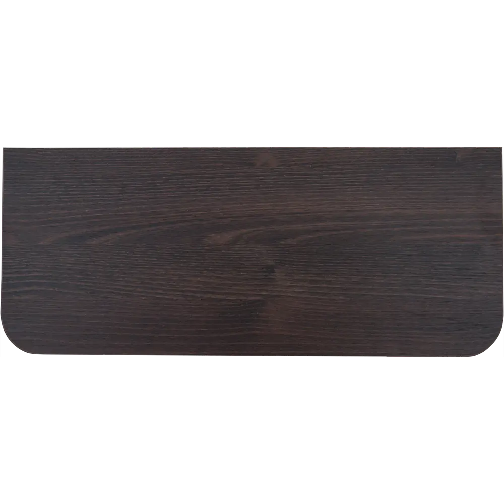 Santreyd Полка угловая закруглённая 60×25 см дуб термо тёмный 82036099 STLM-0018086 - Вид №2