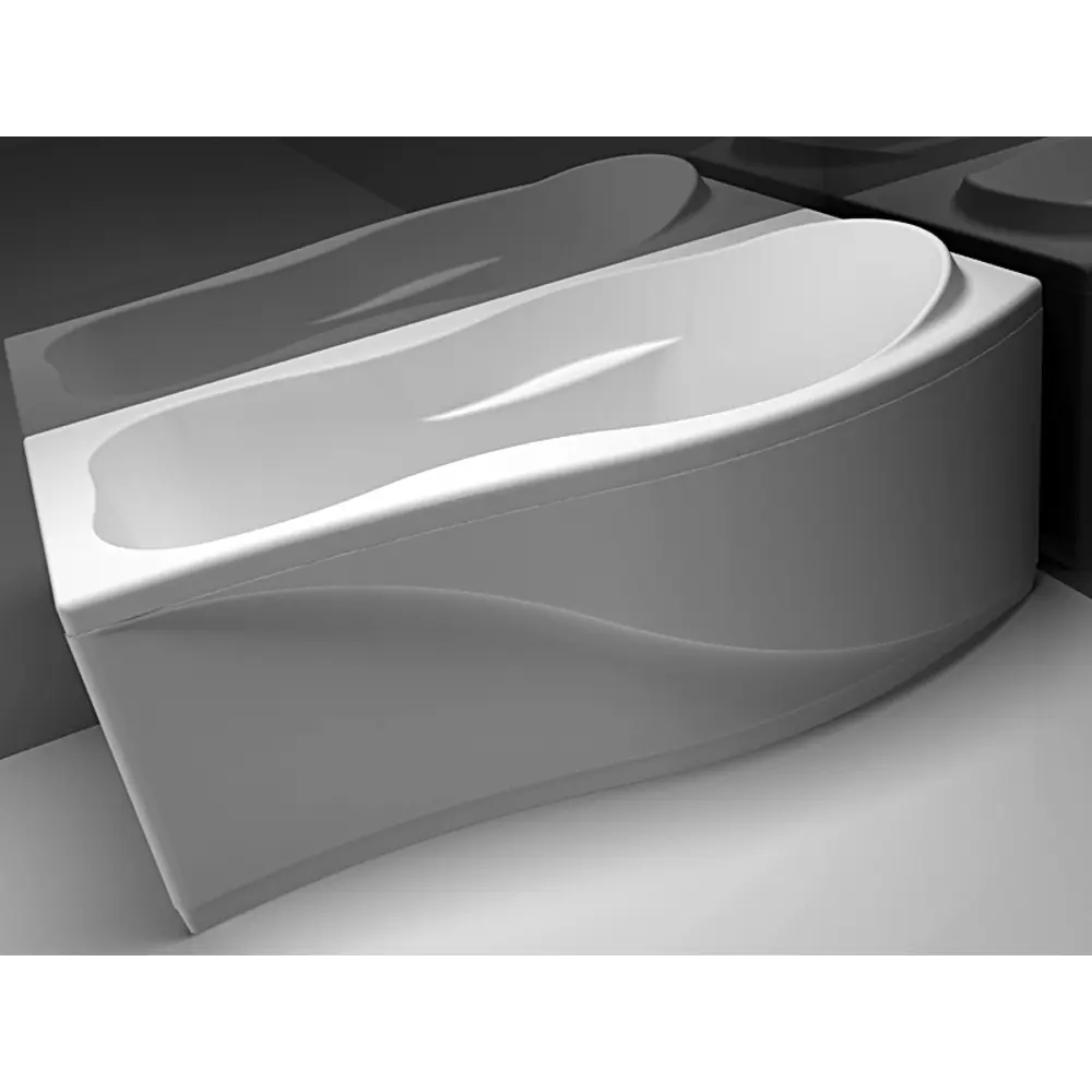 Ванна гидромассажная правосторонняя Aquanet Борнео акрил 170x75 см 14067329 STLM-2035294 Без серии - Вид №1