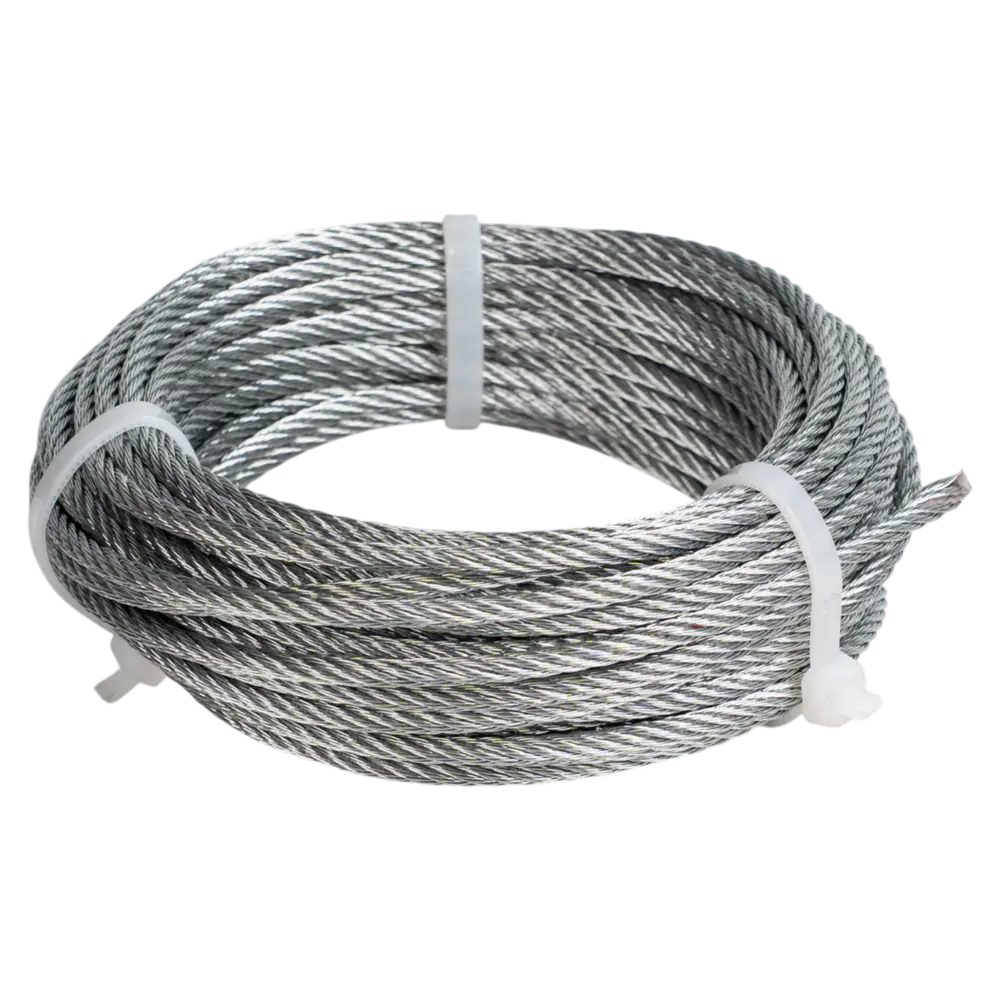 Стальной трос Tech-Krep оцинкованный 2,9 мм для надежного крепления 89391073 STLM-1567784 - Вид №1