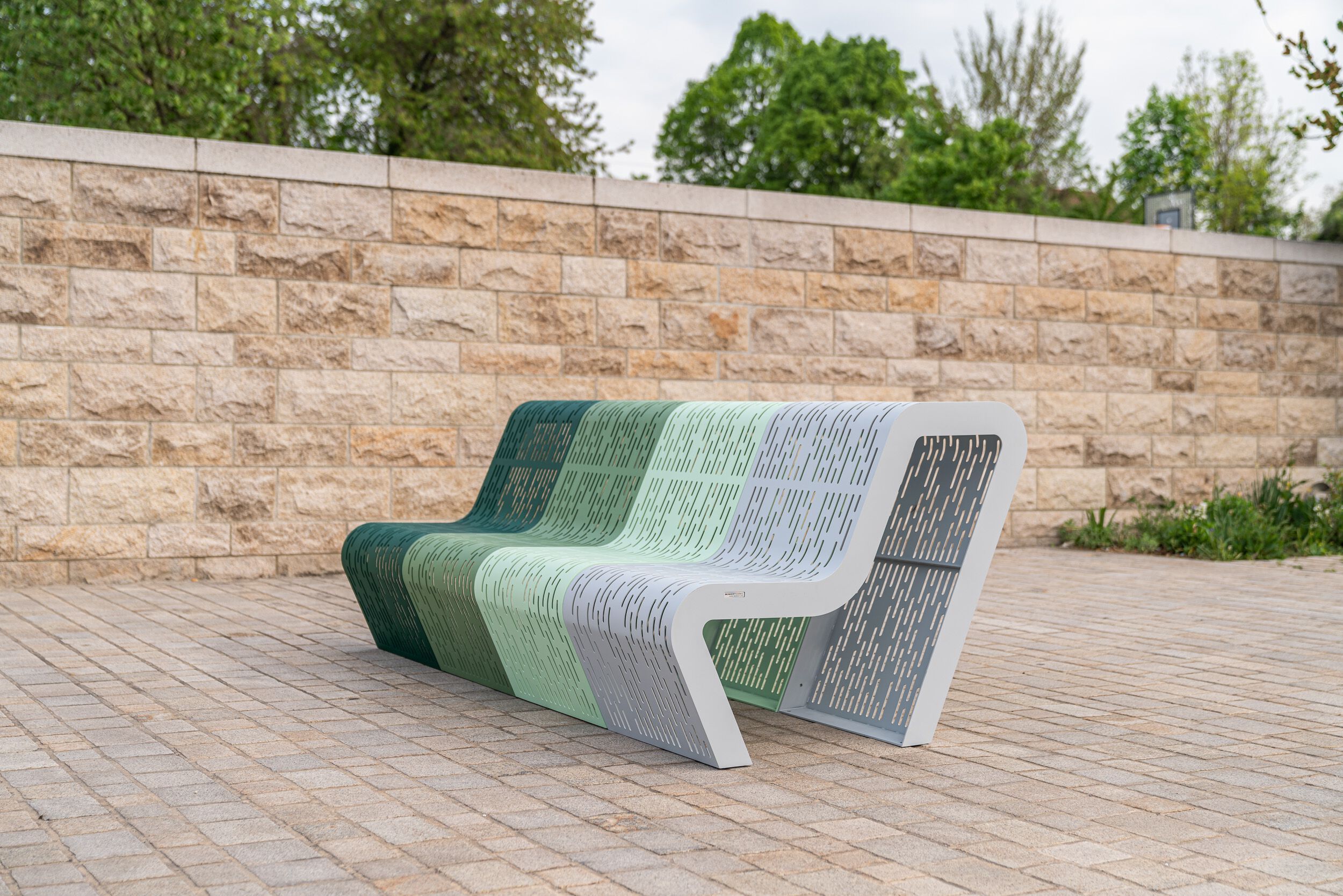 Наружное сиденье из нержавеющей стали BENKERT BANKE Chalidor ARCH-00103068 - Вид №7