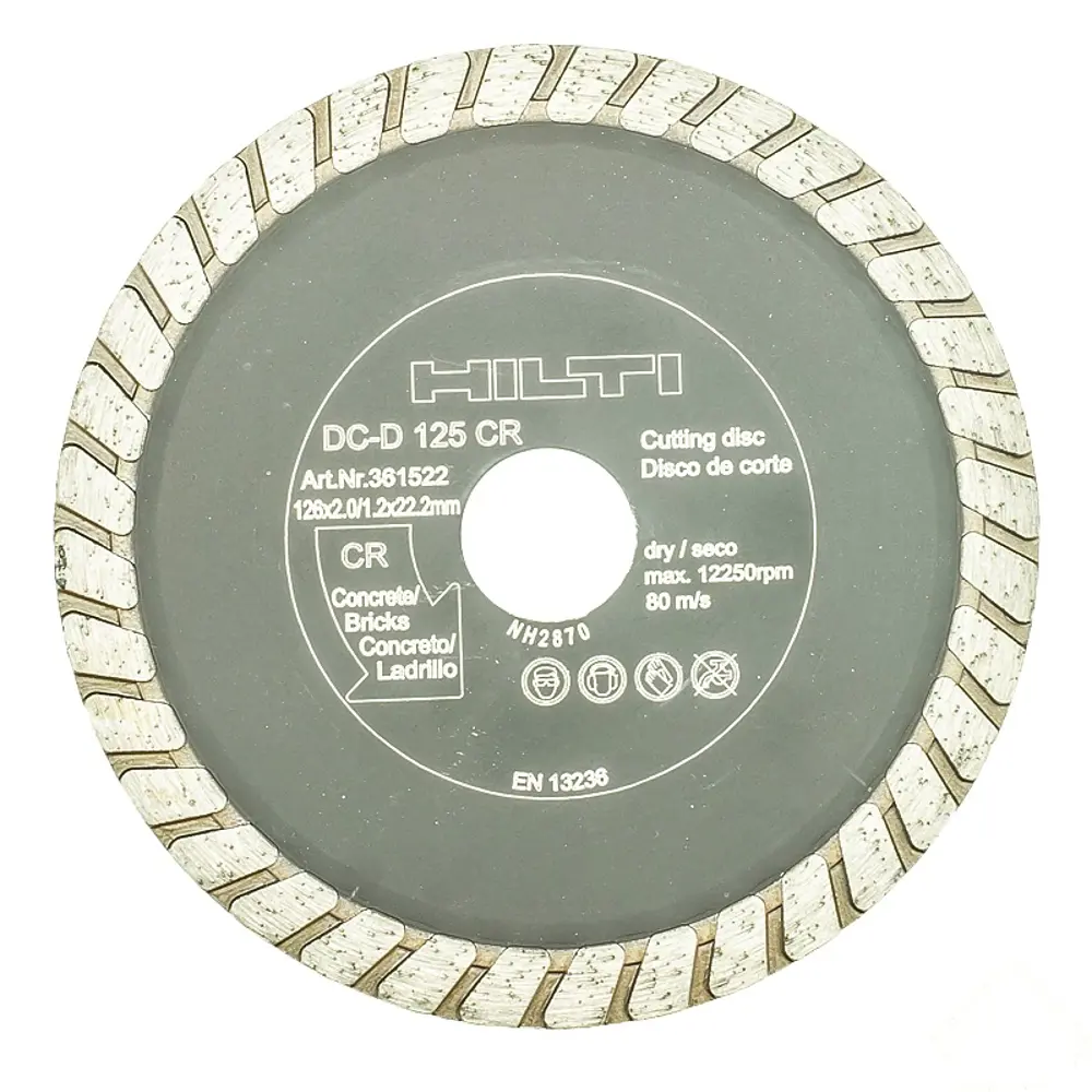 Диск алмазный по керамике Hilti DC-D, 125х22,2 мм 13804884 STLM-2017445 