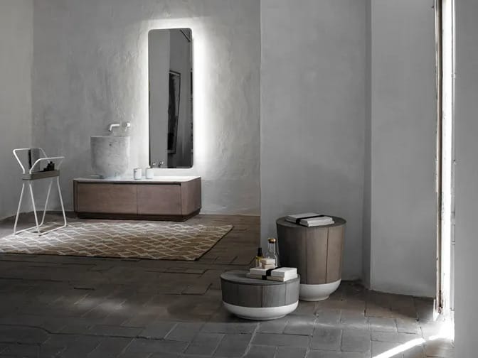 Прямоугольное зеркало со встроенным освещением для ванной комнаты Inbani ORIGIN ARCH-00051810 - Вид №4