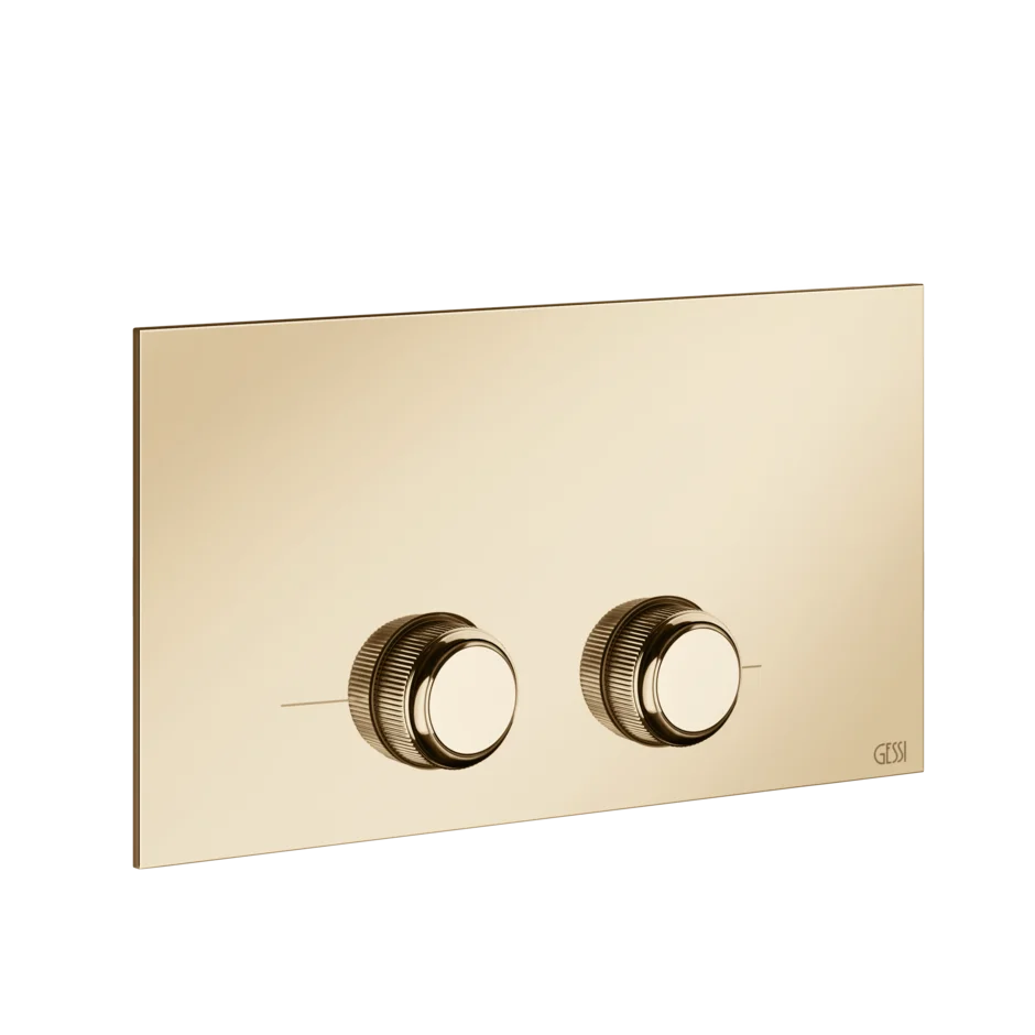 Запорная пластина 54653 735 Gessi Venti20 ТЕПЛАЯ БРОНЗА PVD 54653735