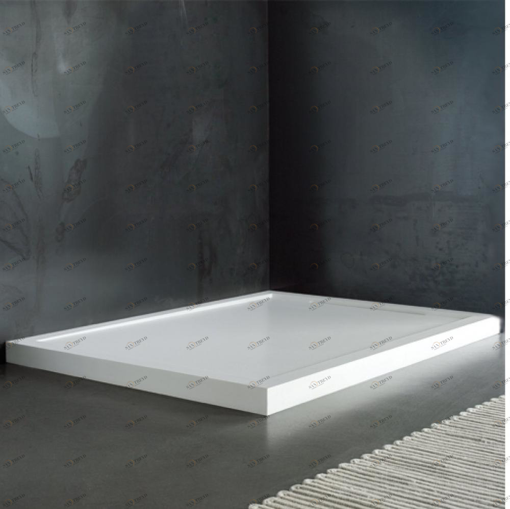 Поддон душевой напольный Flow90 86-95x86-100 см Karolitalia BBFONFLOOR902