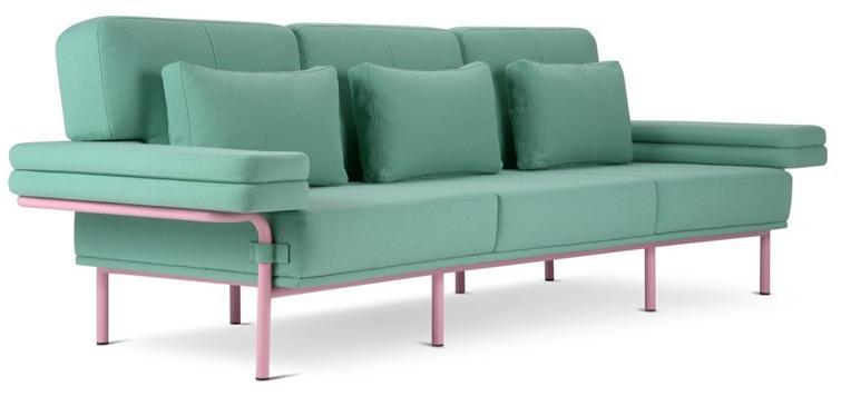 Adrenalina 3-х местный тканевый диван Leo sun-id-1418442 - Вид №2