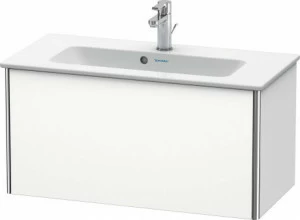 XS406601818 Тумбочка подвесная компакт XSquare #XS4066 810 x 388 мм Белый матовый, декор