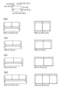 3-местный кожаный диван