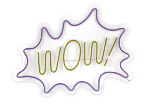 Световая вывеска из оргстекла