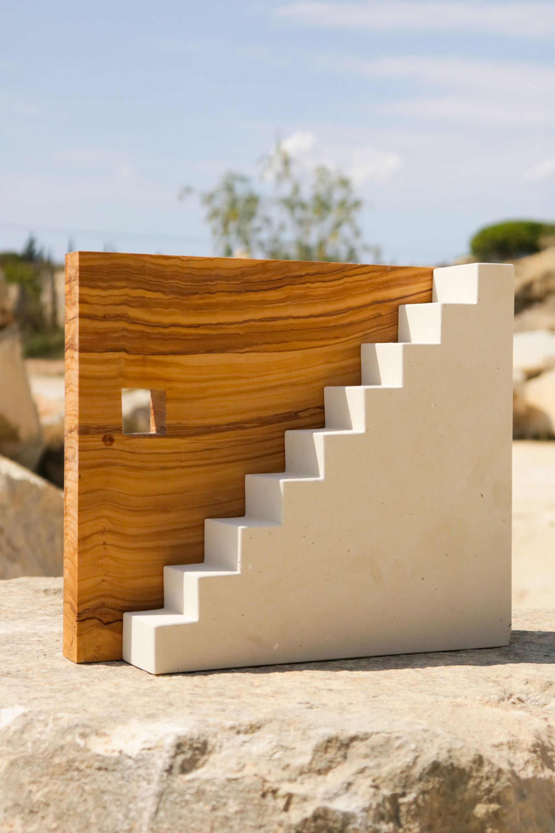 Безделушка / скульптура из камня Лечче и оливкового дерева PIMAR руины ARCH-00093116 - Вид №1