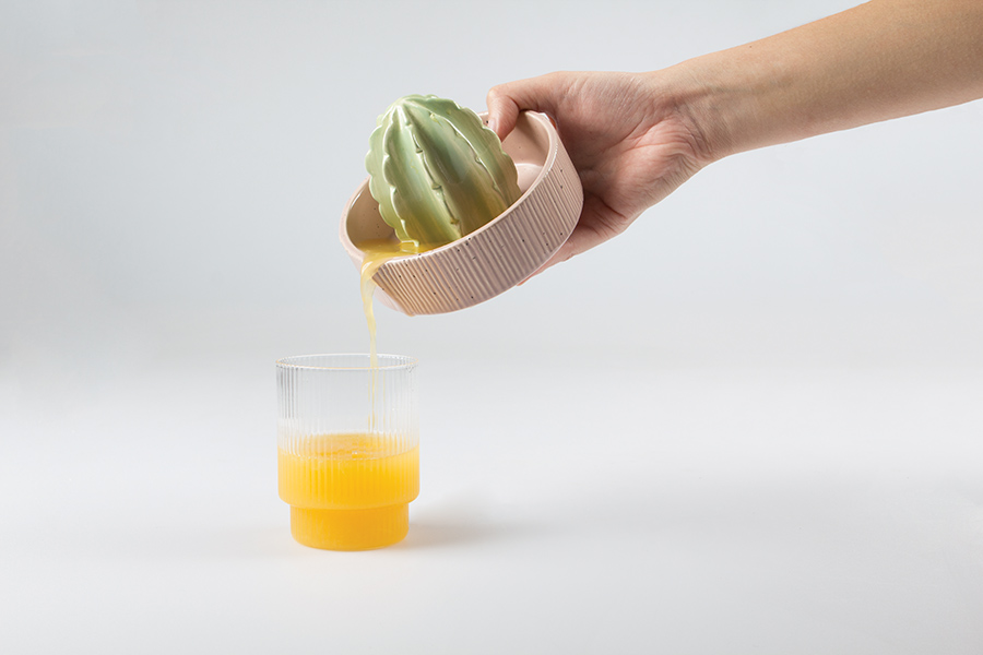 Соковыжималка ручная керамическая Sonora коричневая Doiy DYSONMJBR - Вид №2