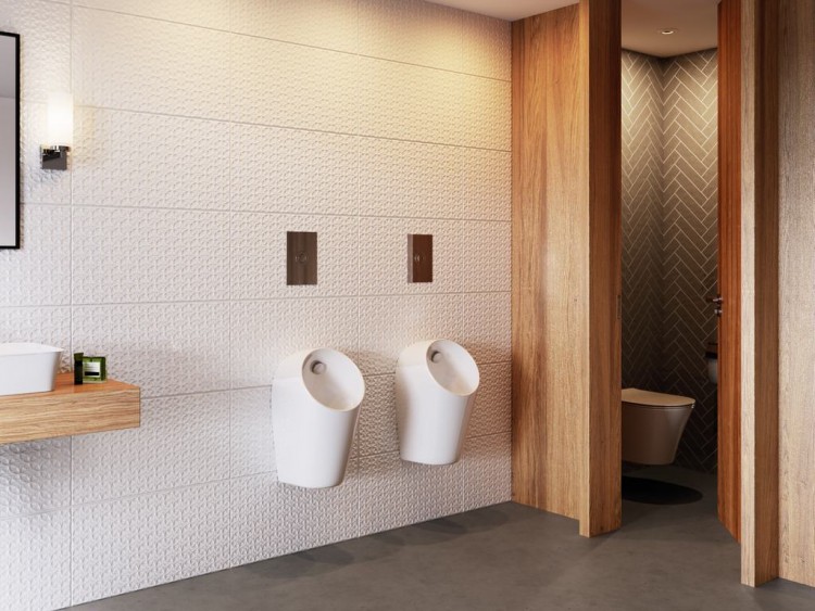 P0115AA Антивандальное смывное устройство для писсуара Septa Pro U2 Ideal Standard PROSYS SEPTA PRO  - Вид №2