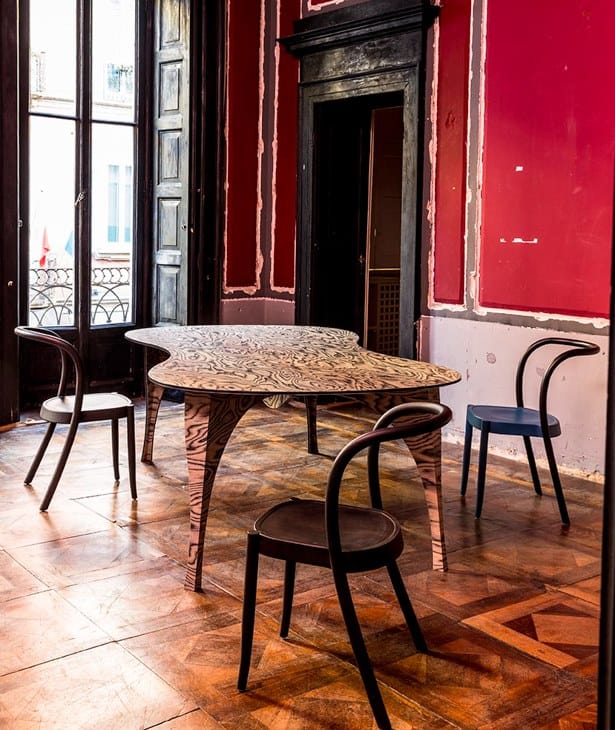 Штабелируемый стул из алюминия и дерева MOROSO St. Mark ARCH-00148987 - Вид №7