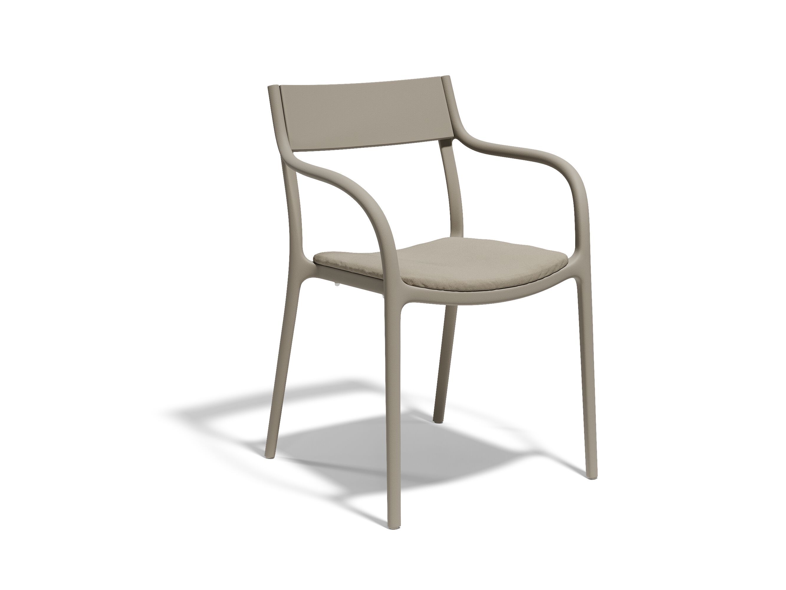 Стул для сада с подлокотниками со встроенной подушкой Vondom Madison ARCH-00066677