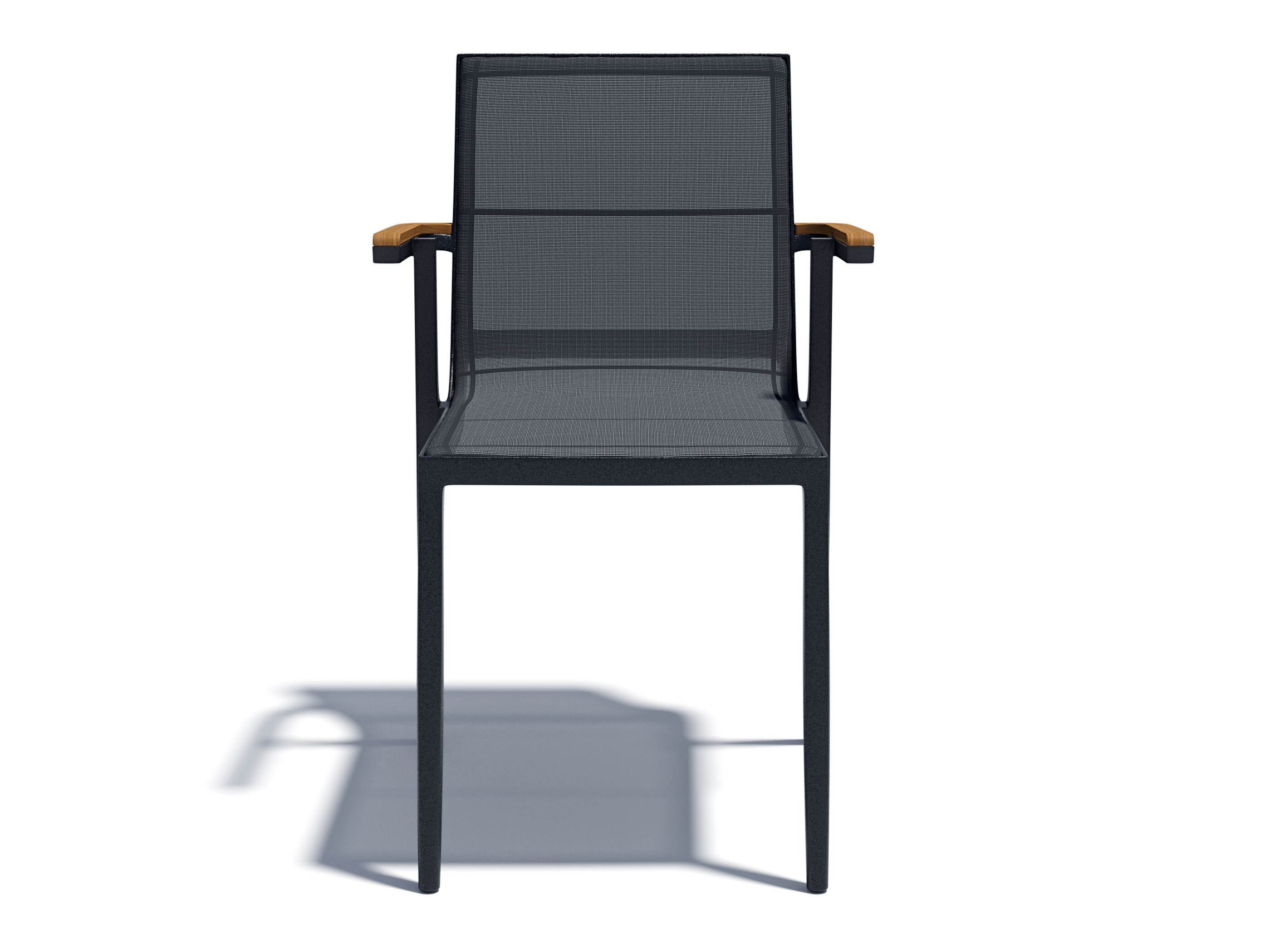 Алюминиевый штабелируемый садовый стул с подлокотниками Atmosphera ARCH-00014672 - Вид №2