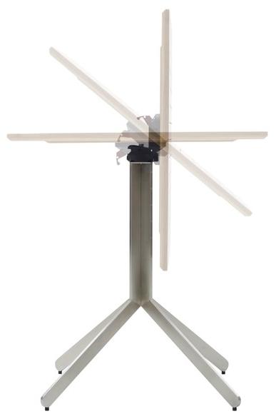 solpuri Складной квадратный обеденный стол из тика Yix sun-id-1463887 - Вид №4