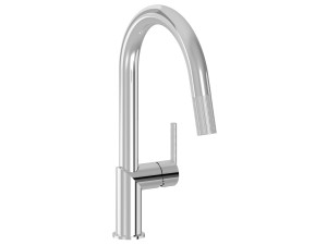 Смеситель для кухни с поворотным изливом