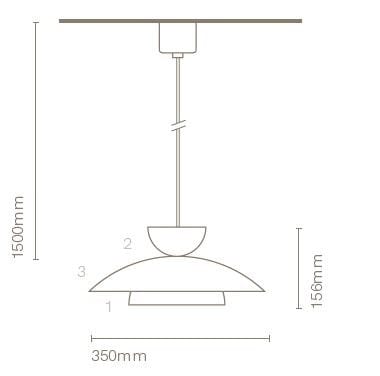 Светодиодный подвесной светильник In Stock Nexia ARCH-00108821 - Вид №2