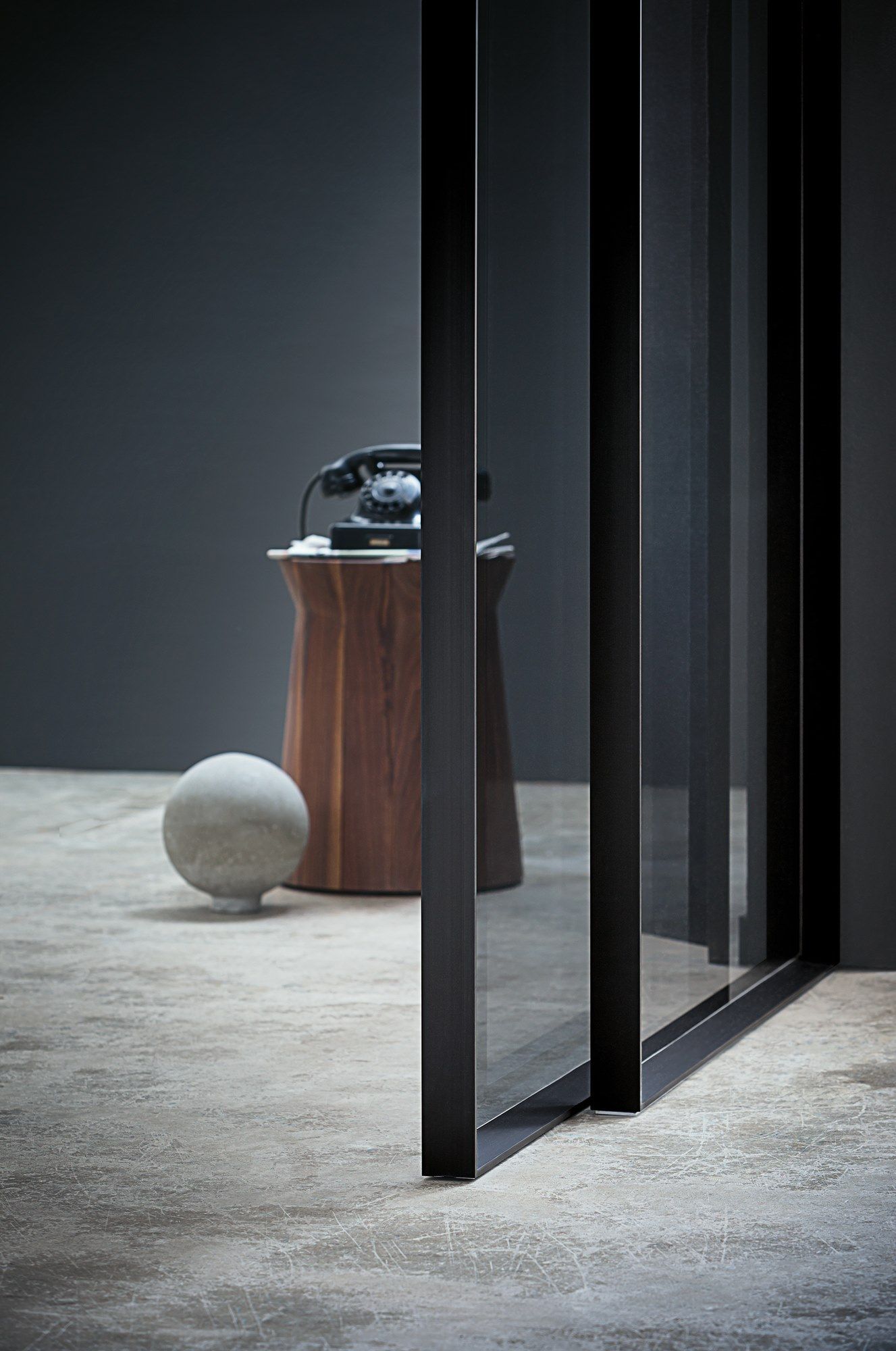 Стеклянная дверь Lualdi раздвижные и поворотные стеклянные системы ARCH-00042338 - Вид №6