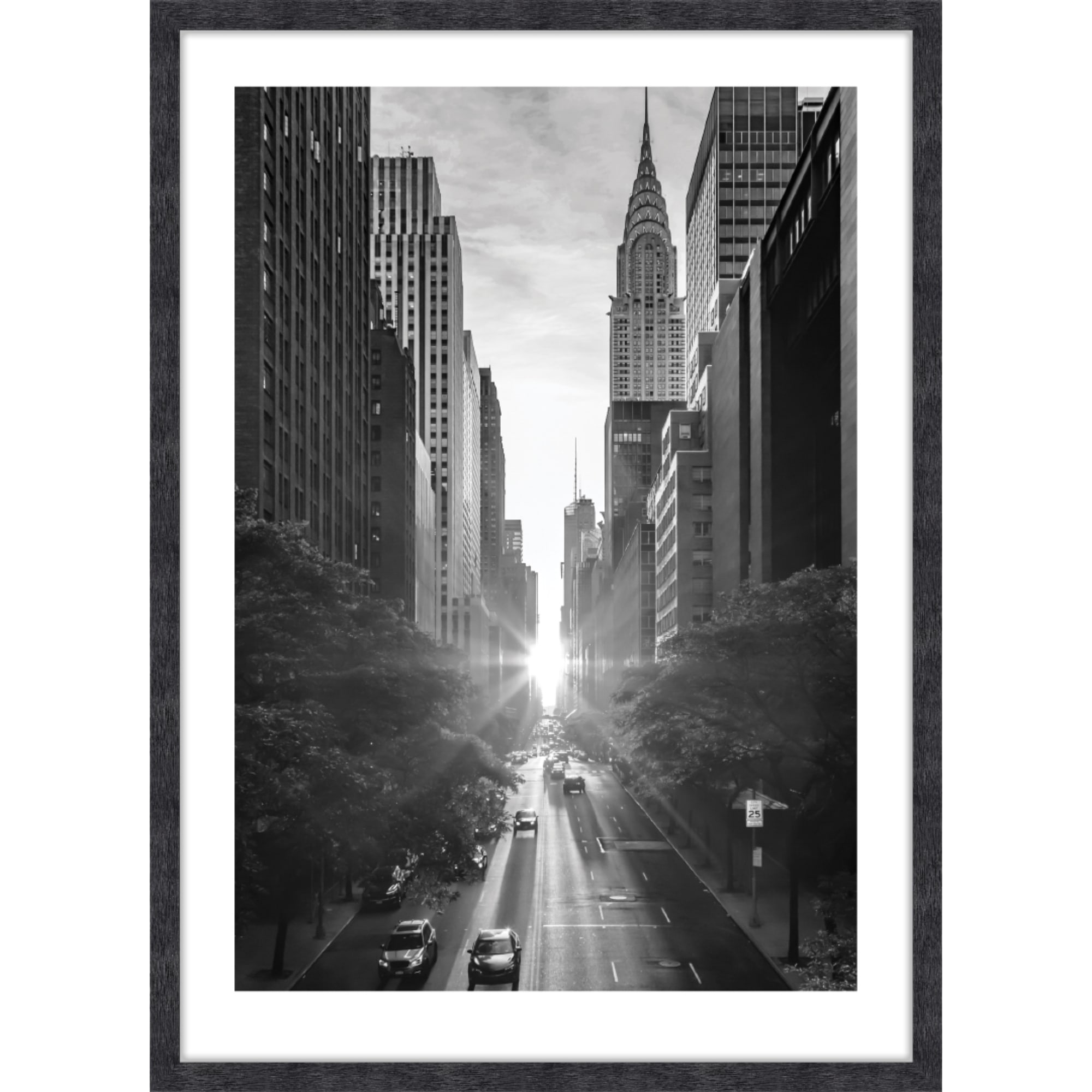 82718500 Картина в раме "Нью Йорк" 50х70 см Santreyd 