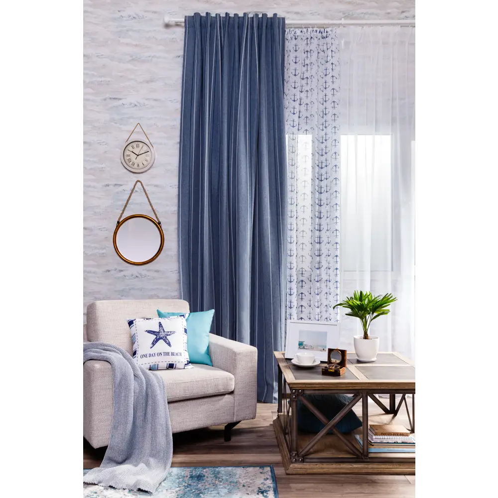 Подушка декоративная «Море, звезда с полоской» 40х40 см SEASONS STLM-2148983 - Вид №5